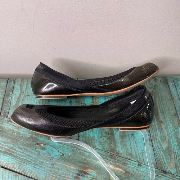 ADIDAS By Stella McCartney Black Ballerina Flats Size 9 - Picture 11 of 15